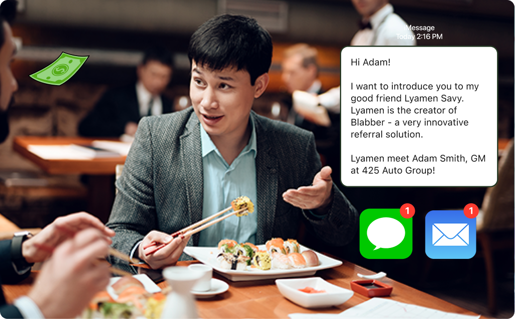 Refer a business - Step 1